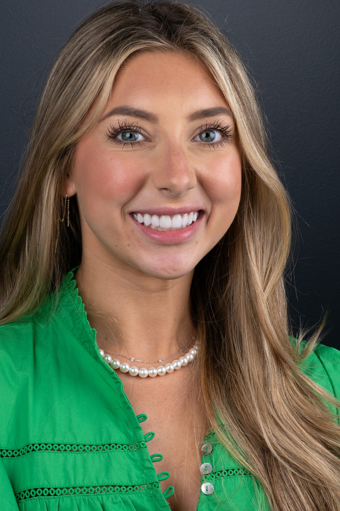 A Smile On Nashville patient with a bright, natural-looking smile
