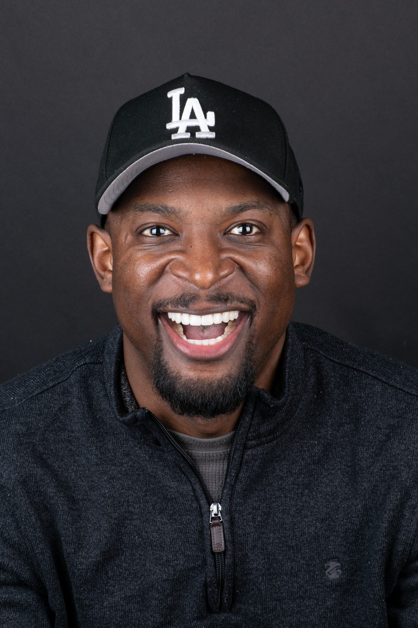 A Smile On Nashville patient smiling confidently in a studio portrait